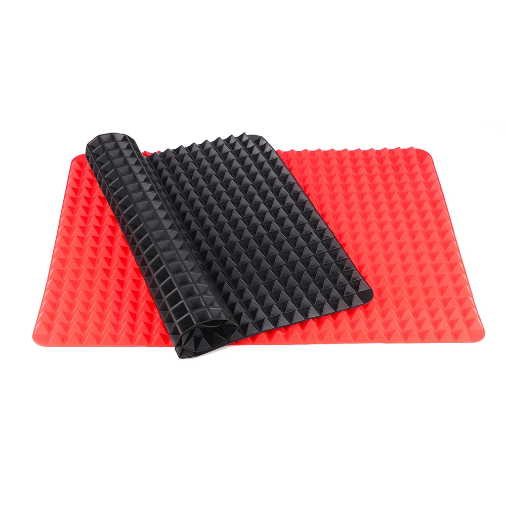 
40x27cm Pyramid Bakeware Pan 4 color Nonstick Silicone Baking Mats Pads Moulds Cooking Mat Oven Baking Tray Sheet Kitchen Tools 