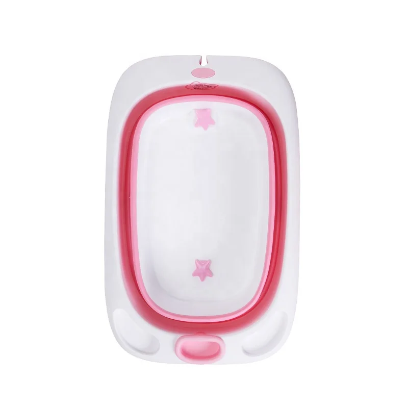 New Children Bathing Tub Foldable Baby Bathtub