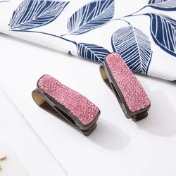 Eyeglasses Frames With Diamond Glasses Holders for Car Visor Sunglasses Rhinestone Holder Clip