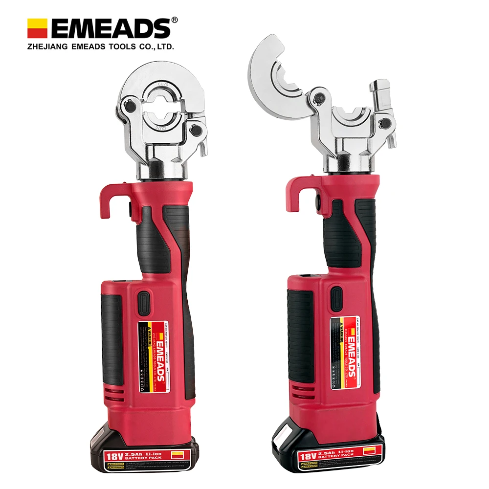 PZ-300 GES-300 Battery Powered Axial Press Tool for Air Conditional Pipe Copper Hydraulic Crimping