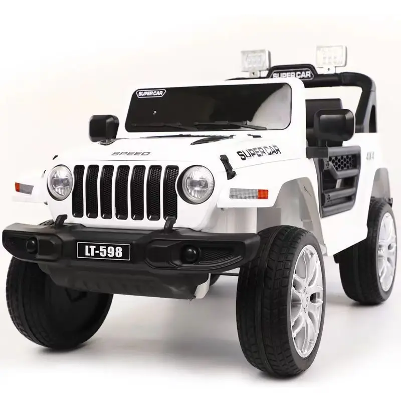 Electric Car For Children Four Wheel Remote Control car Two Seat Off-road Vehicle