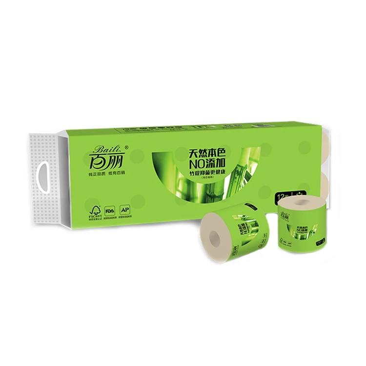 OEM t roll paper toilet Disposable 3ply 2 Ply Toilet Paper Manufacturers Papel Higienico Bamboo Toilet Tissues Toliet Paper