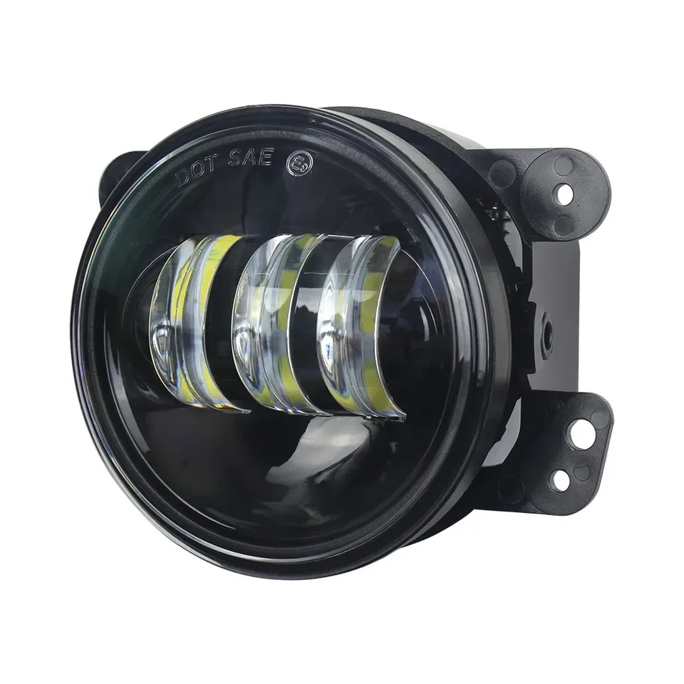 4inch 30w driving lights led car fog light bulb white single color 6000k fog lamps for jeep motorcycle