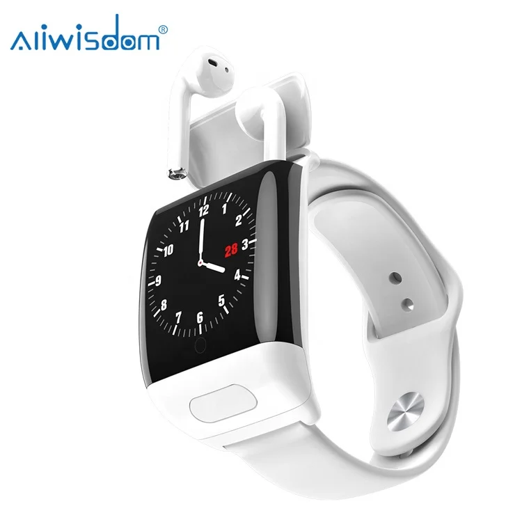 
G36 Smartwatch Wireless Bluetooth Earphone 2 in 1 Bluetooth 5.0 IPS Screen Sport Smart Watch TWS Android Smart Bracelet 