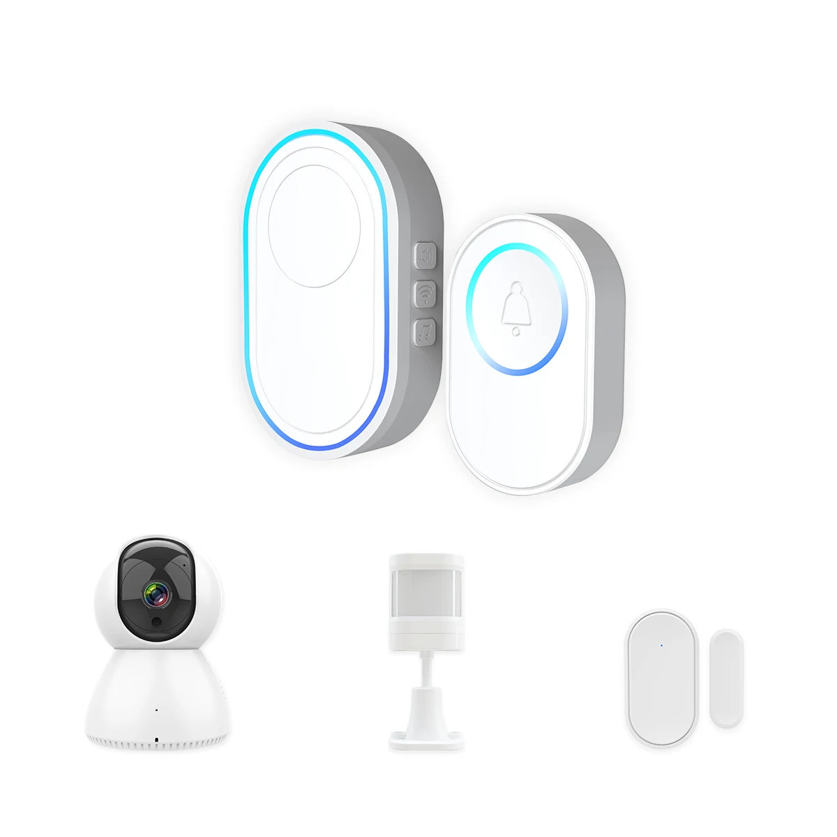 Smart Doorbell Tuya Security Camera System Wireless with 433mhz Wifi Siren Alarm Burglar Smart Home Tuya System