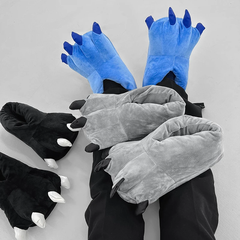 Wholesale New Design Fashionable Indoor House Plush House Sneaker home Slippers fashion fur slippers