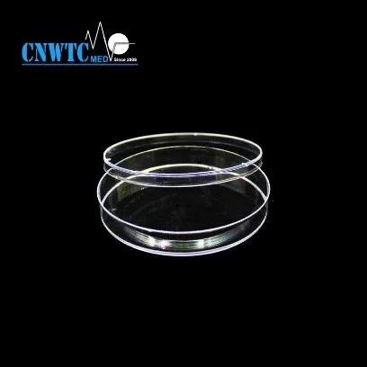 Sterile Disposable Plastic 90x15mm Two Rooms Petri Dish 60mm 35mm 150mm