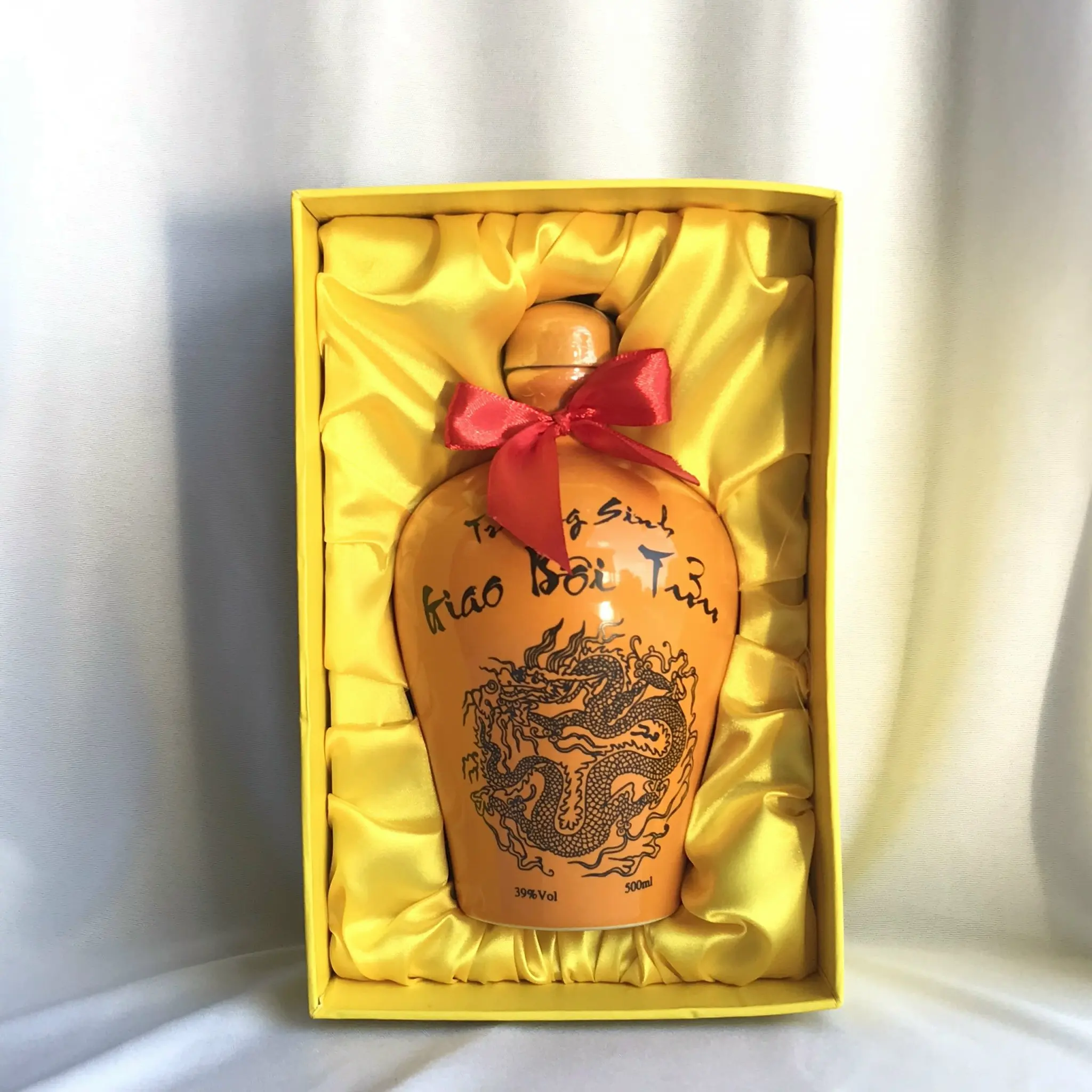 Giao Boi Tuu Whisky Bottle With Alcoholic Beverage Grains And Herbs Compound Distilled