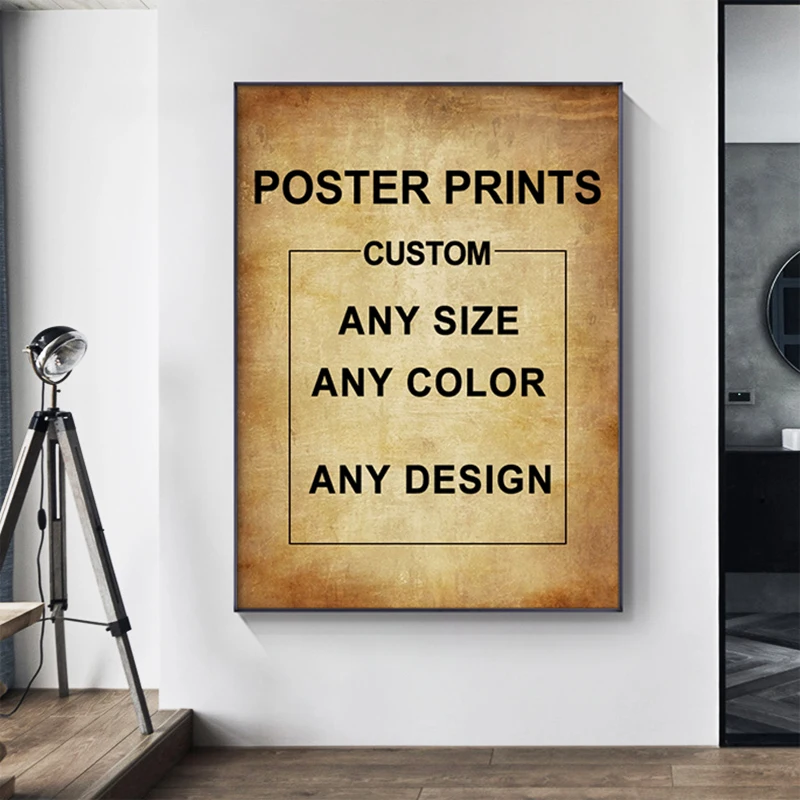 Customizable Inspirational quotes paint motivational posters famous star canvas wall art for classroom office wall decor