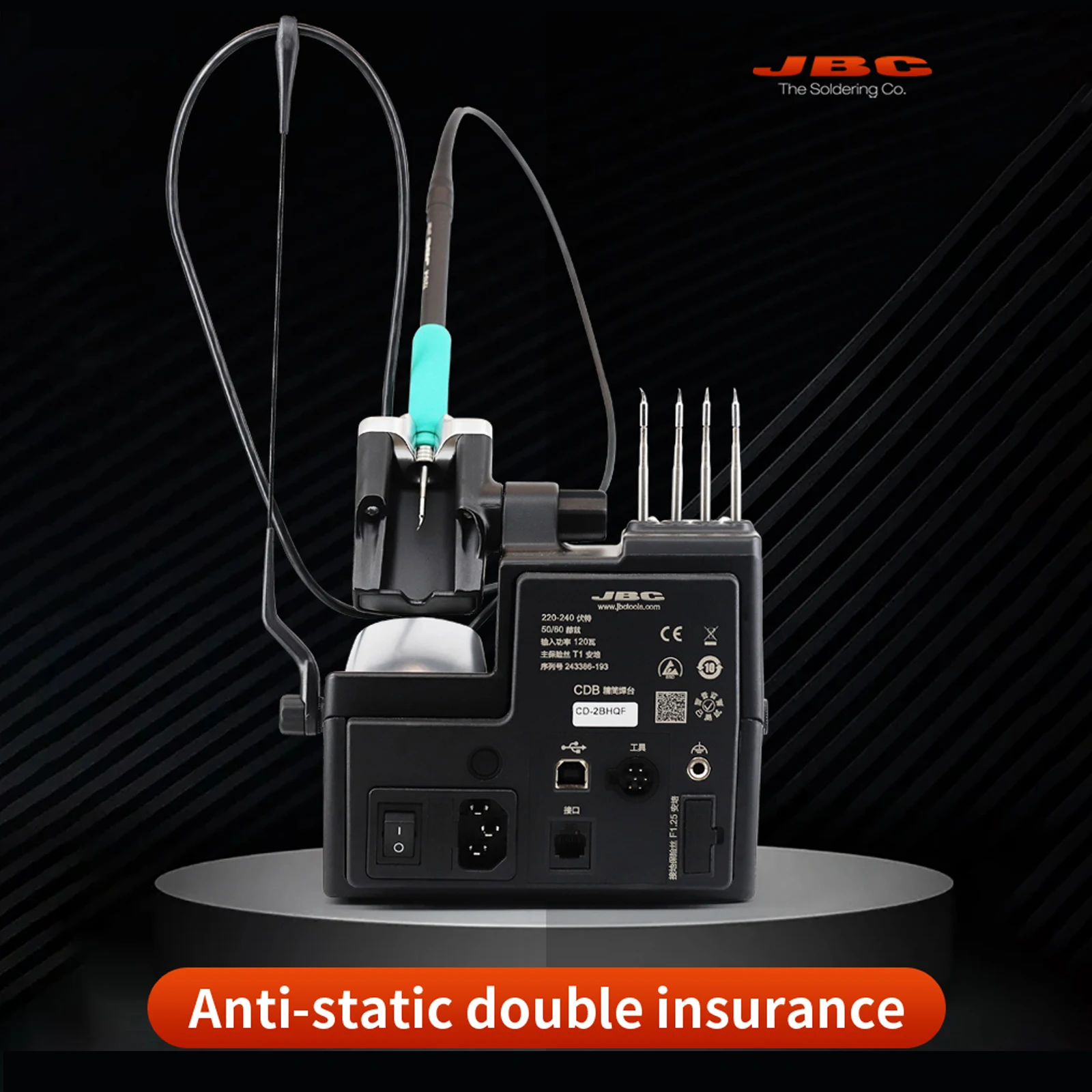 New Product JBC Replacement C245 Series Solder Tips And Rework Quickly CDB Welding Table Soldering Iron Stations