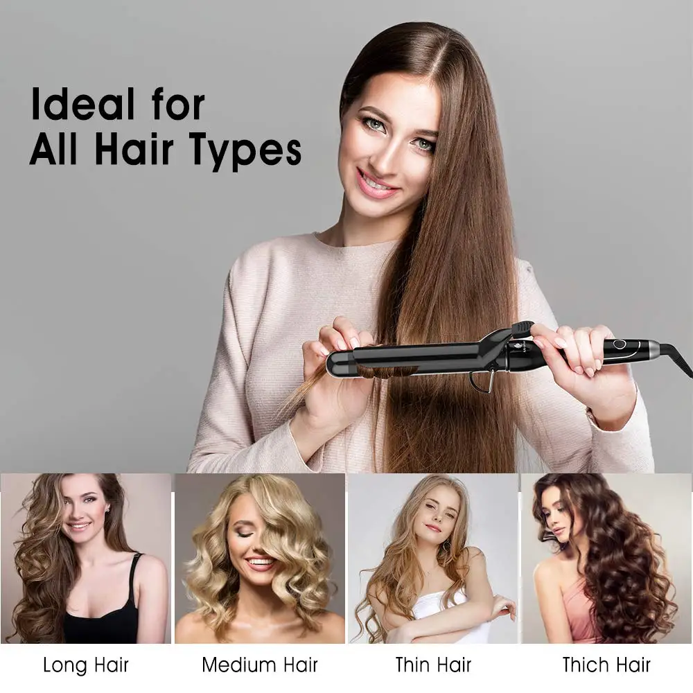better quality and best price private label hair tools electric curling iron for short and long hair for thick and fine hair