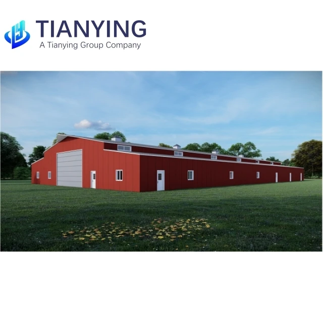 Prefabricated Industrial Metal Building Warehouse Prefab Steel Workshop Prefabricated Steel Garage