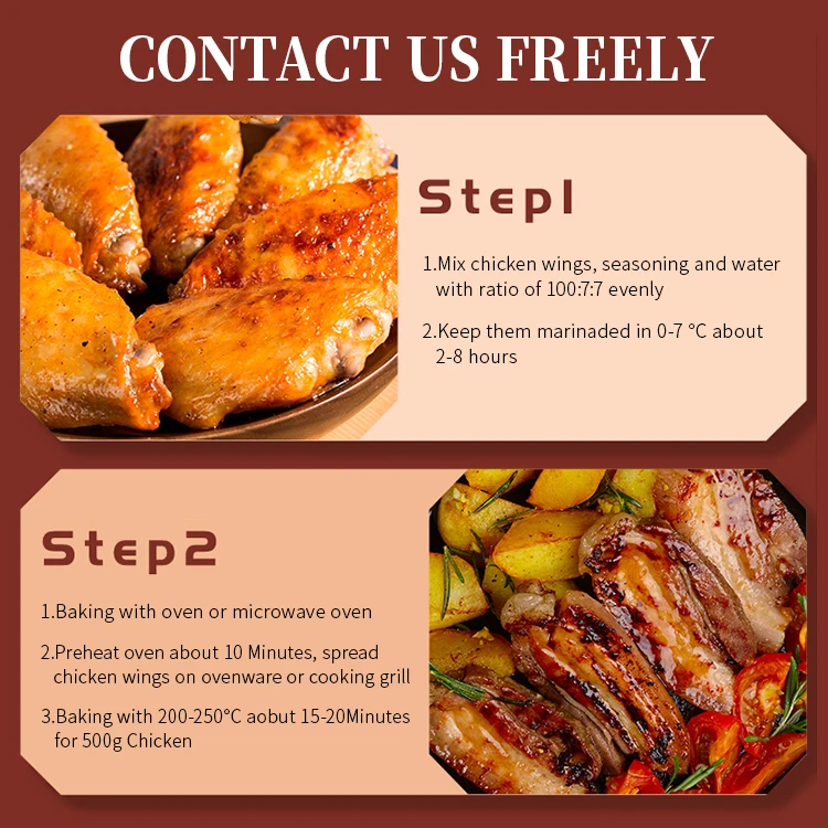 Spiced crispy fried chicken seasoning powder Chinese custom  spices frying chicken powder seasoning marinade powder seasoning