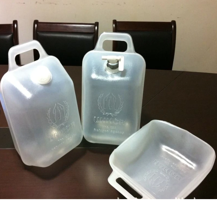 Пластиковый якорь производственная линия складной Jerrycan пищевой класс ПВХ покрытый полиэфирной ткани