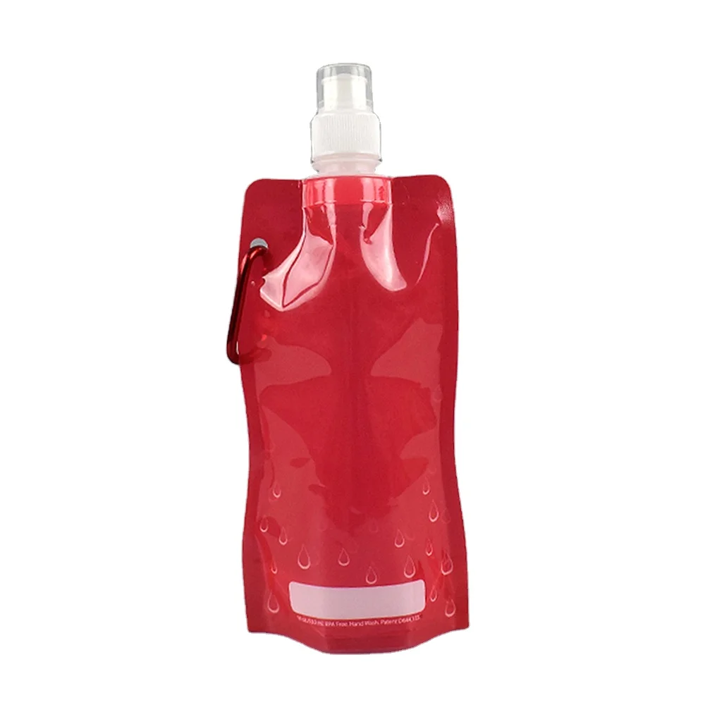 
 Многоразовые складные пластиковые мешочки для воды с логотипом под заказ  