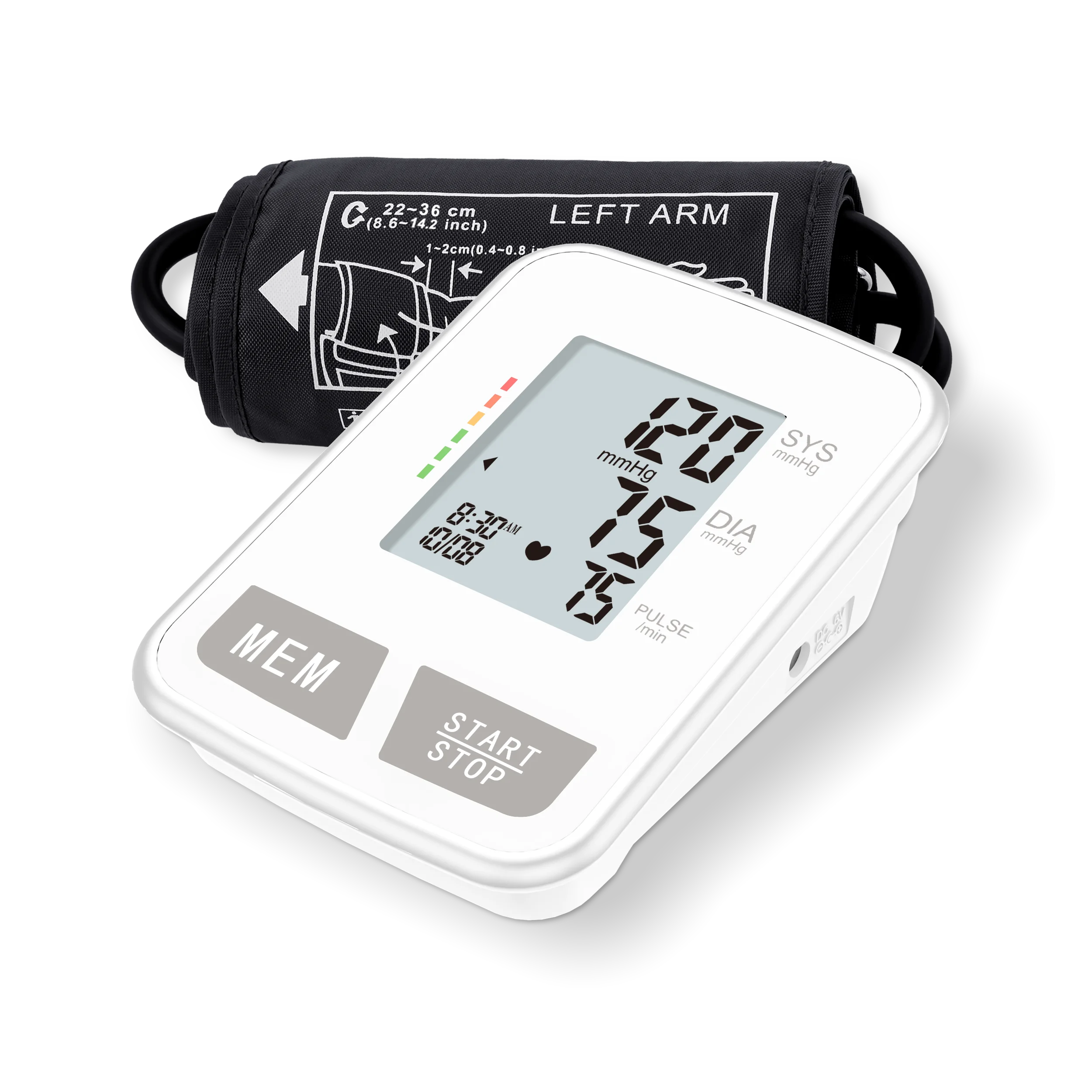 OEM Portable Digital Arm Blood Pressure Monitor Home Use