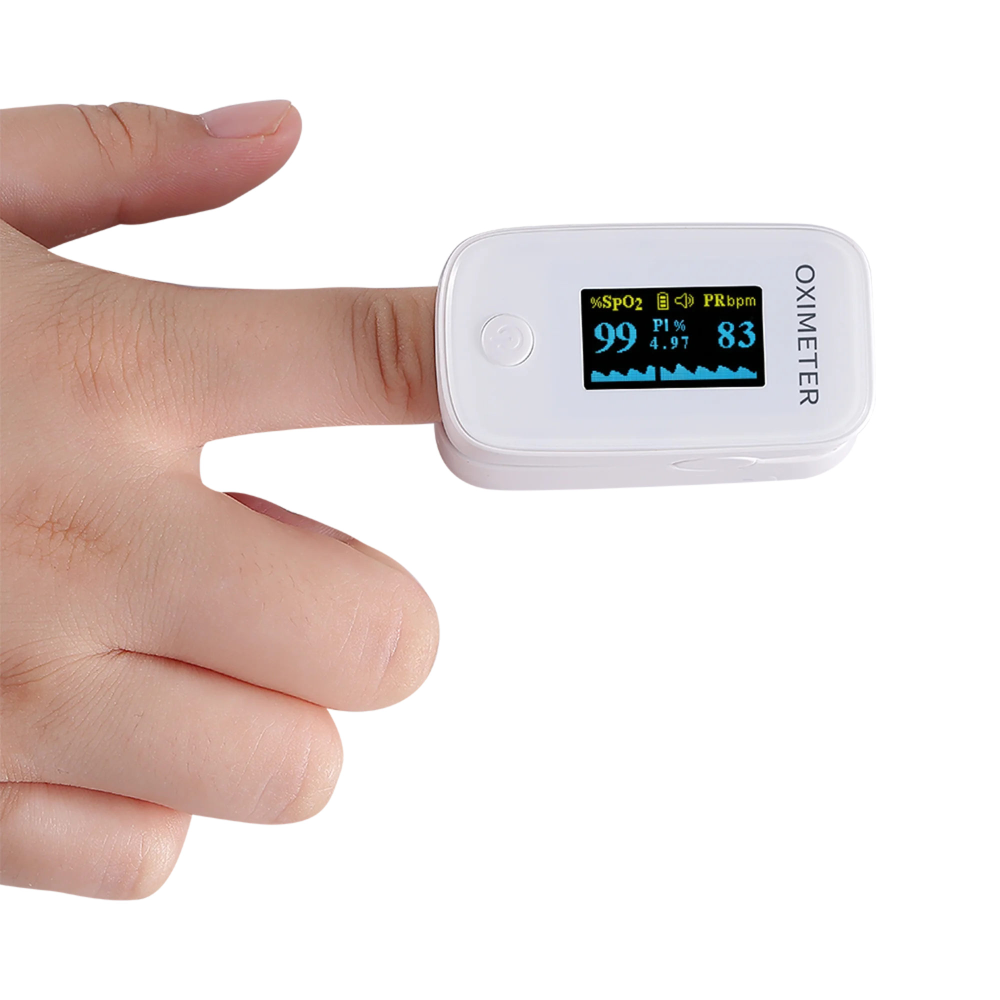 CE ISO13485 approved Yimi life Blood Oxygen Pulse Fingertip pulzny Oximete YM201 OLED