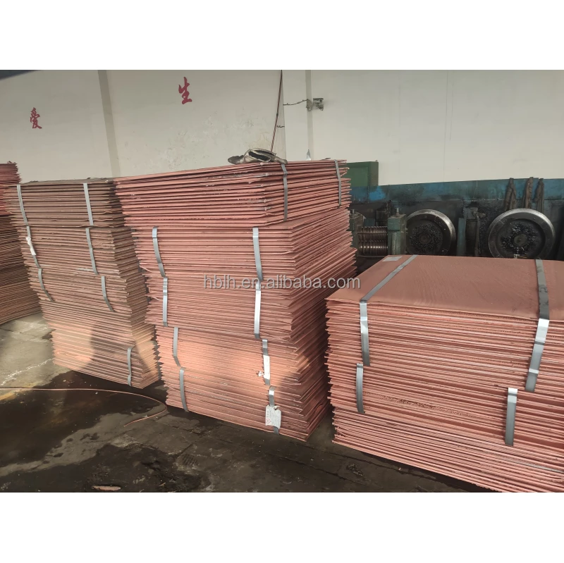 China Export Copper Cathode 99.95% Copper Cathode Manufacturer