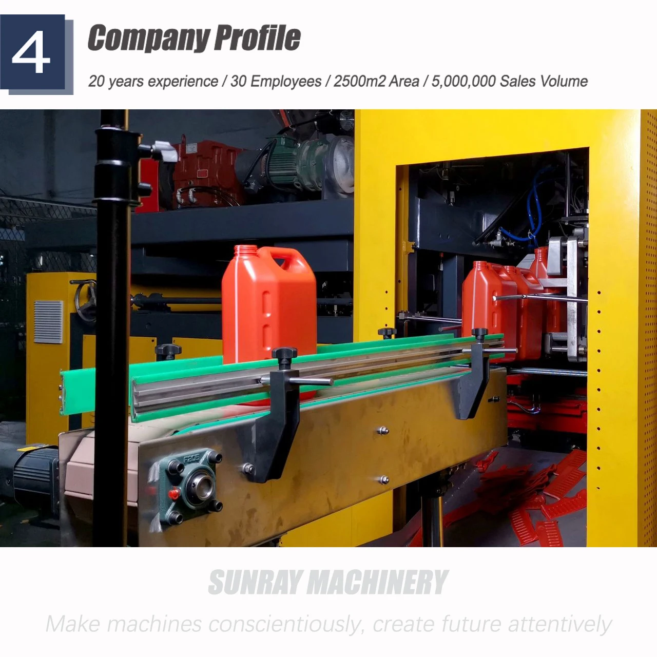 1L 2L 3L 5L Plastic jerrycan making machine Hdpe 5liter plastic bottle blow molding machine