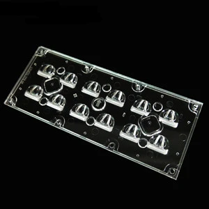 LED Lens glass lenses CE ROSH 90 degree outdoor lighting flood lamp street light smd led chip lens