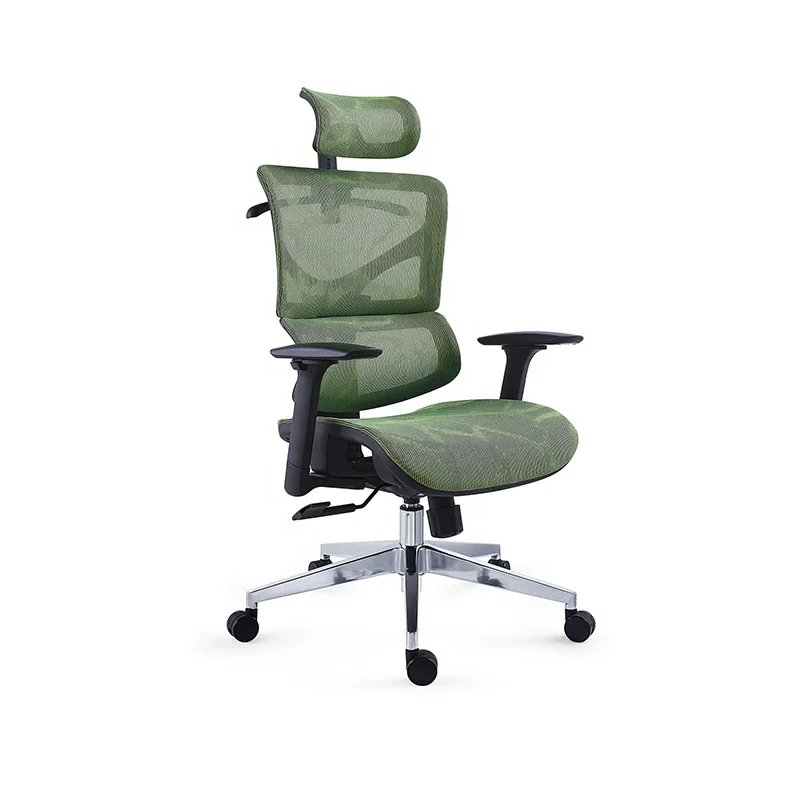 Регулируемое эргономичное офисное кресло руководителя, вращающееся Сетчатое офисное кресло с откидывающейся спинкой