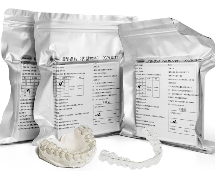 Clear Orthodontic Aligner Mouthguard Forming Thermoplastic Sheet