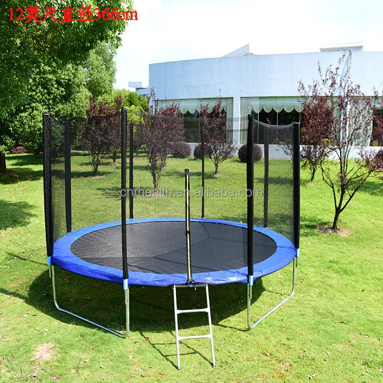 Батуты с защитной сеткой и пружинной подкладкой, батут размеров 4,5-16 футов