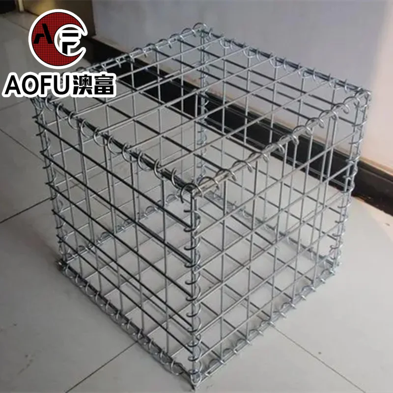 Проволочная сетка оцинкованная шестиугольная проволочная 2x1x1 сварная корзина габион