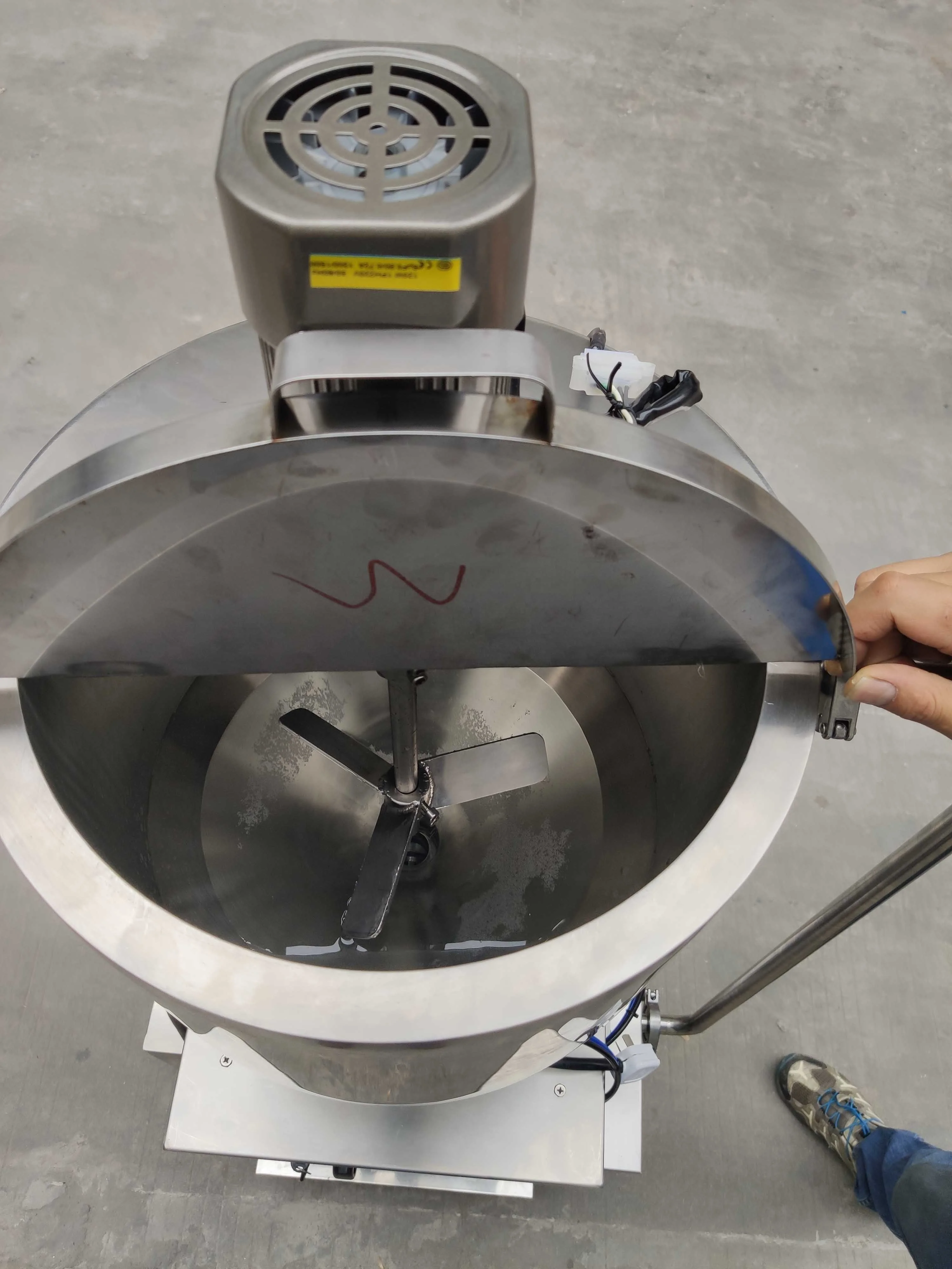 Semi-Automatic vertical Constant Temperature Paste  hair wax Filling Machine for Cream Lotion Ointment