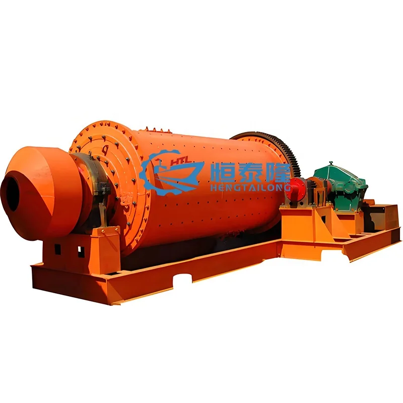 high energy industrial wet dry type ball mill grinding machine with diesel engine