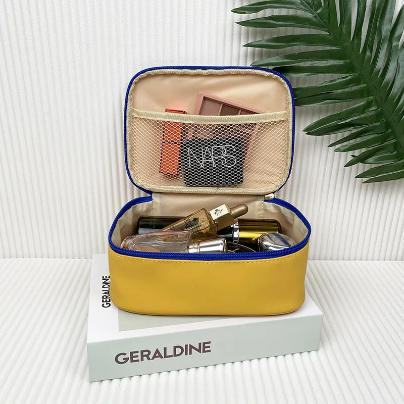 Mattel Pu Leather Custom Travel Makeup Make up Cosmetic Bag Canvas Zipper Bag Zipper Pouch Fashion Polyester Storage Bags Letter