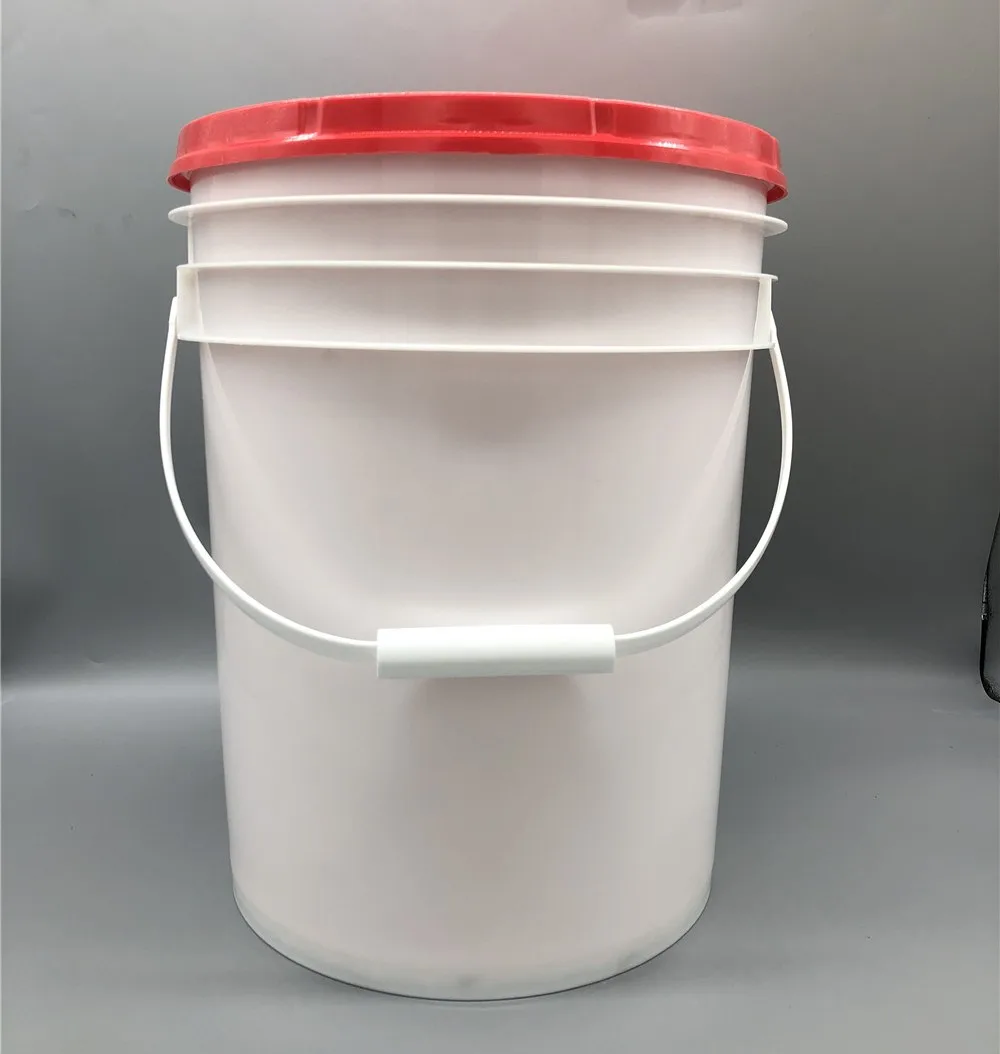 Wholesale 20 liter Cheap Unbreakable Biodegradable Plastic Bucket Food Grade Plastic Drums Barrels