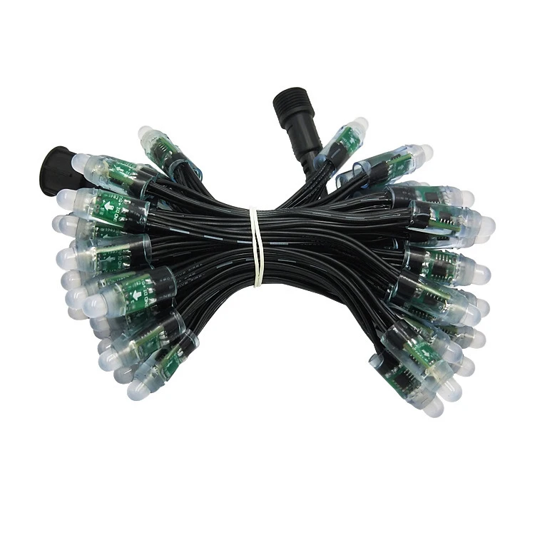 LED Modules Mesh Light Pixel Led DC5V 12V Waterproof Full Color WS2811 12mm IP68 Bullet LED PIXEL Light for Christmas Decoration