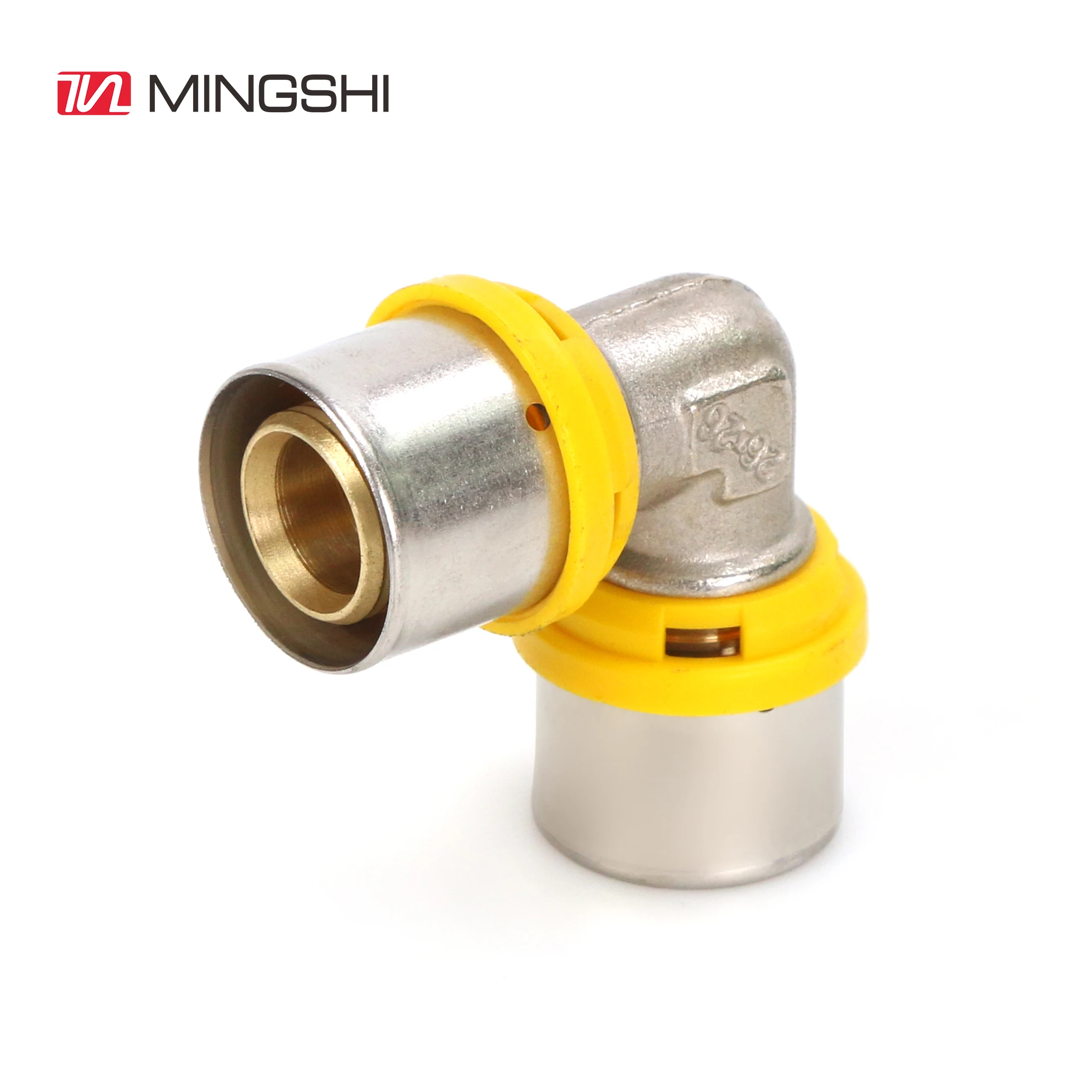 AENOR NF WATERMARK Fitting Brass Press PEX DZR Gas Reduced Elbow Pipe Fitting