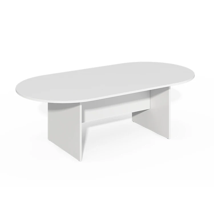 Full-Board Minimalist Style 4-12 People Mini Office Negotiation Meeting Coffee Desk Coffee Round Coffee Table