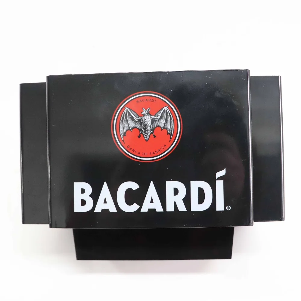 Bacardi водка 3 отделения барная салфетка держатель для пивных винных напитков текилка виски продвижение