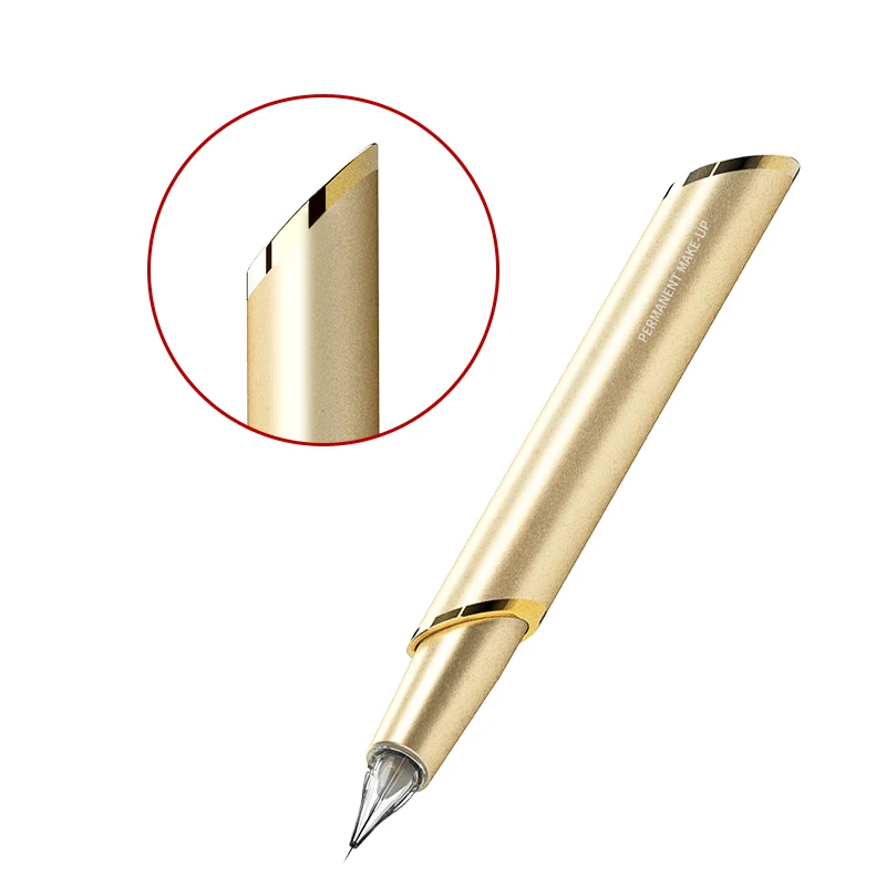 Newest Pisa NUOJO Factory OEM ODM Eyebrow Lip Multi biotek permanent makeup machine Function Pen  Gold Rechargeable Pmu Machine