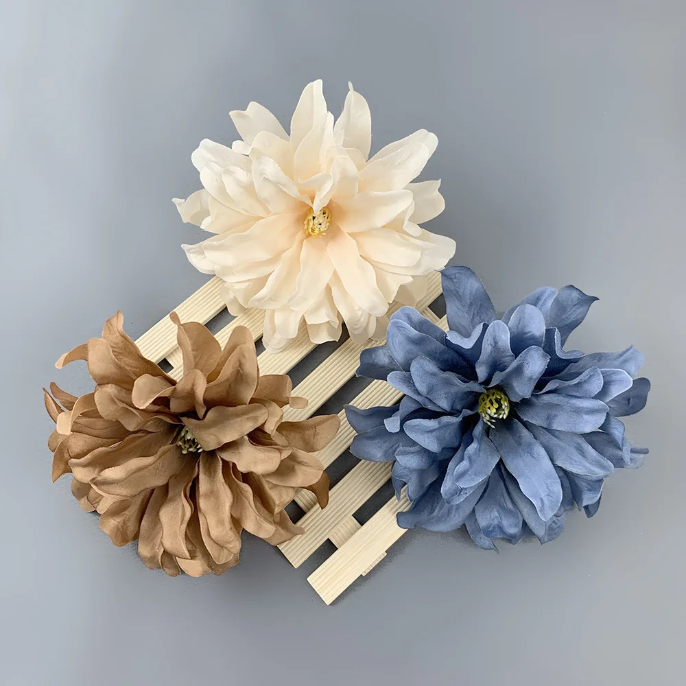 New style 14cm orchid multicolor flowers wedding hall wall flower arrangement accessory fake flowers