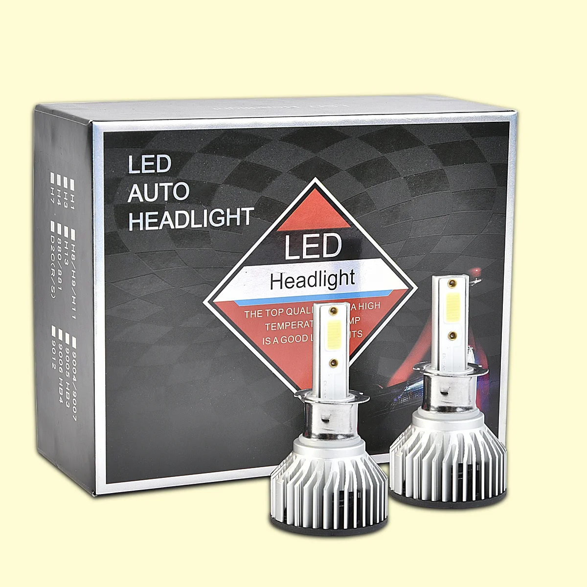 Auto parts accessories headlight bulb kit h7 led car light
