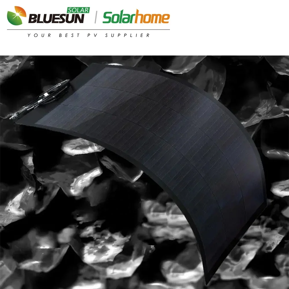 Copper Indium Gallium Diselenide Solar Panels Light Weight 70W 80W Solar Modules Flexible Portable Mini Solar Power Panels