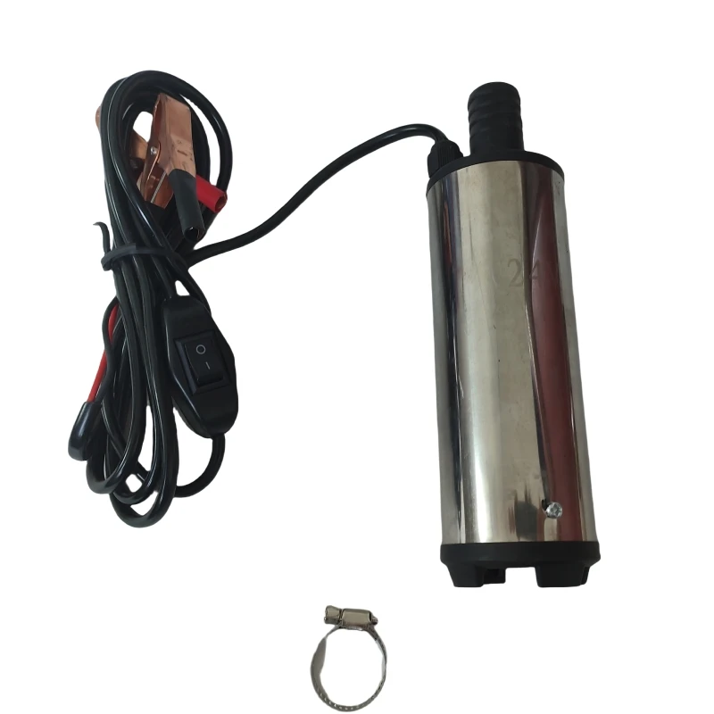 Electric Pumping Diesel 12v/24v Dc Small Submersible Oil Pumping Pump 51mm