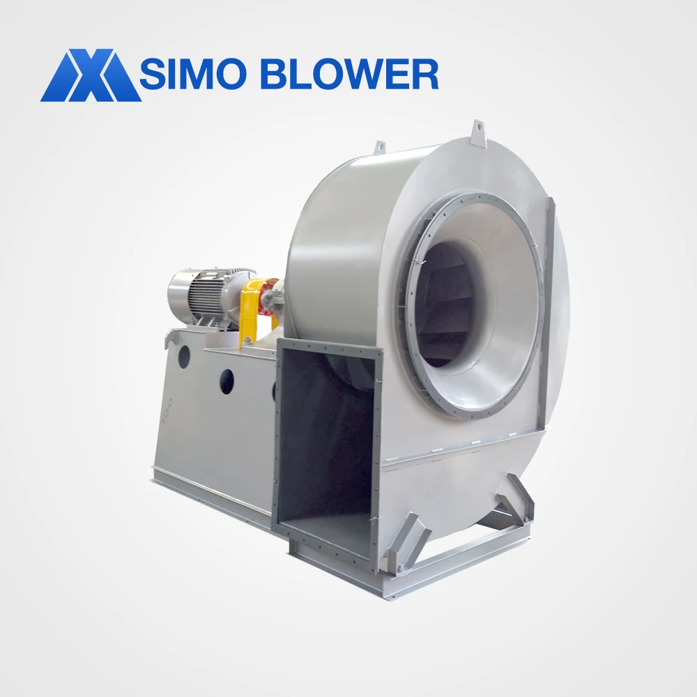 High efficiency large air flow industrial boiler forced draught centrifugal blower fan