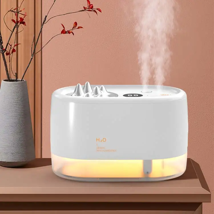 New Upgraded Portable colorful Cool Mist Usb Led Room Peak Humidifier Mini H2o Air Humidifier