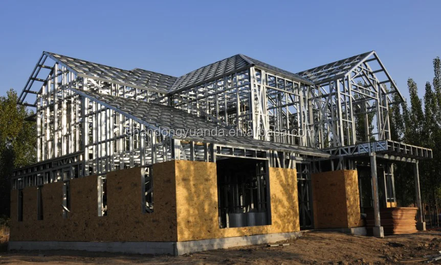 China Luxury Quick Install Steel Prefabricated House in Maldives