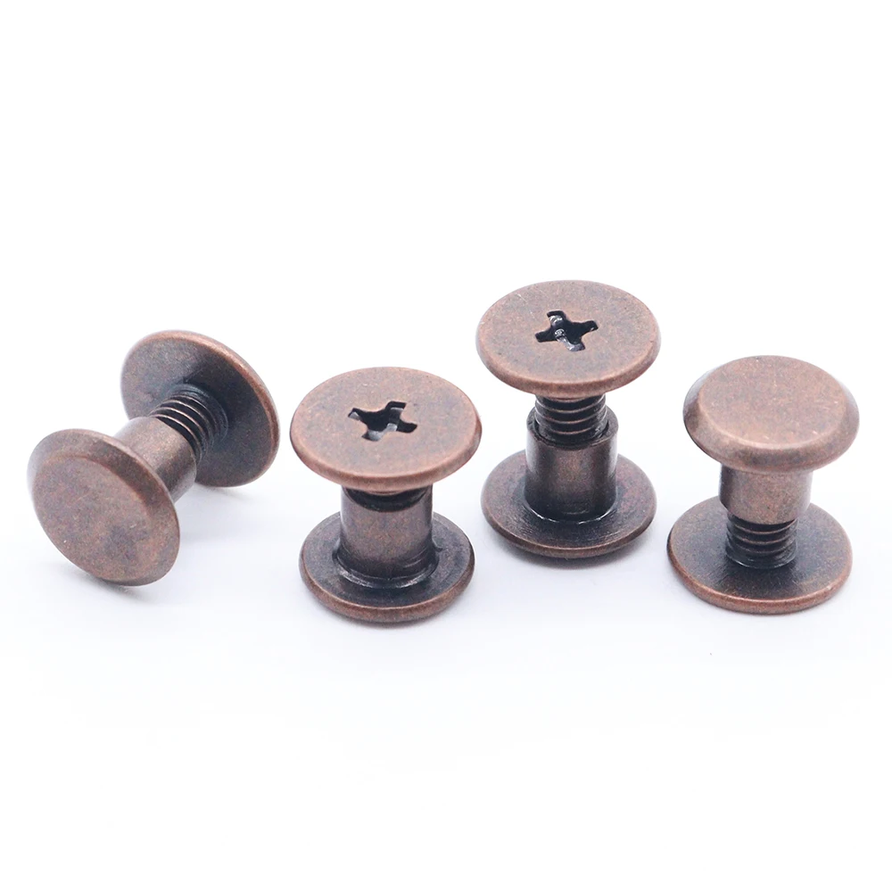 M6 Furniture Bolt Brass Flat Head Hardware Connected Decorative Steel Nut And Customized Screws Screw Connector Bolts Metric