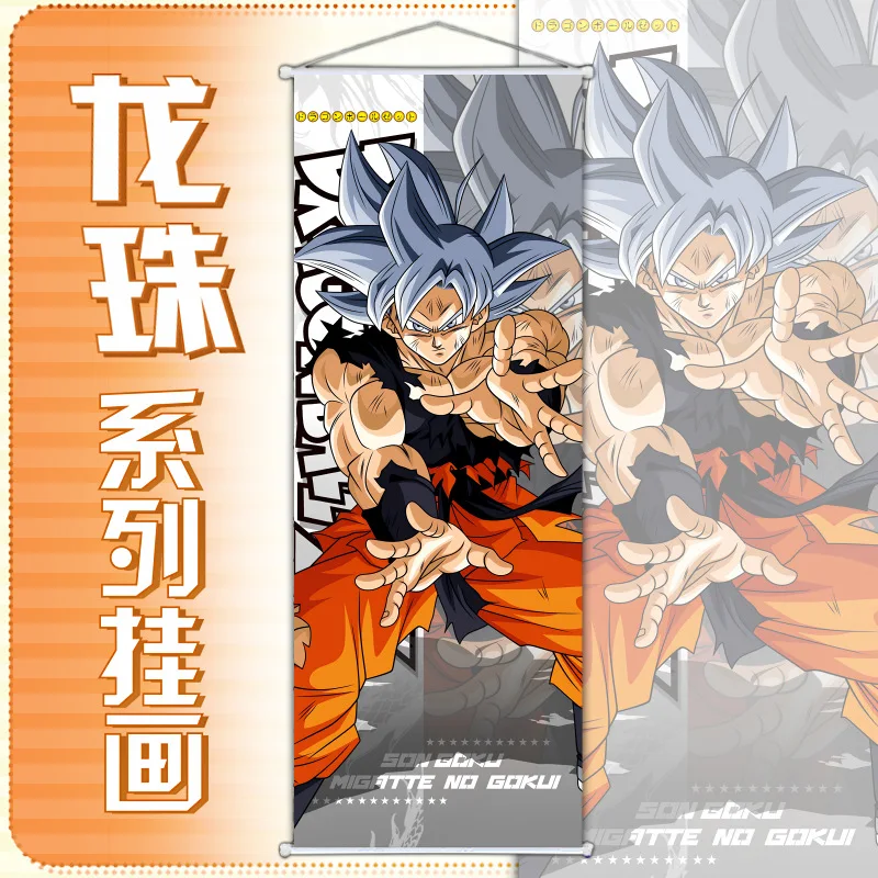 70*25 см дракон Супер Saiyan Goku Vegeta Gohan Ball DBZ аниме шоу распродажа мультяшных Wallscrolls настенный свиток