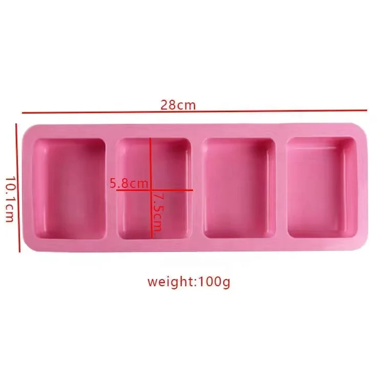 Soap Mold Silicone Handmade Making Soap Mould Shipping