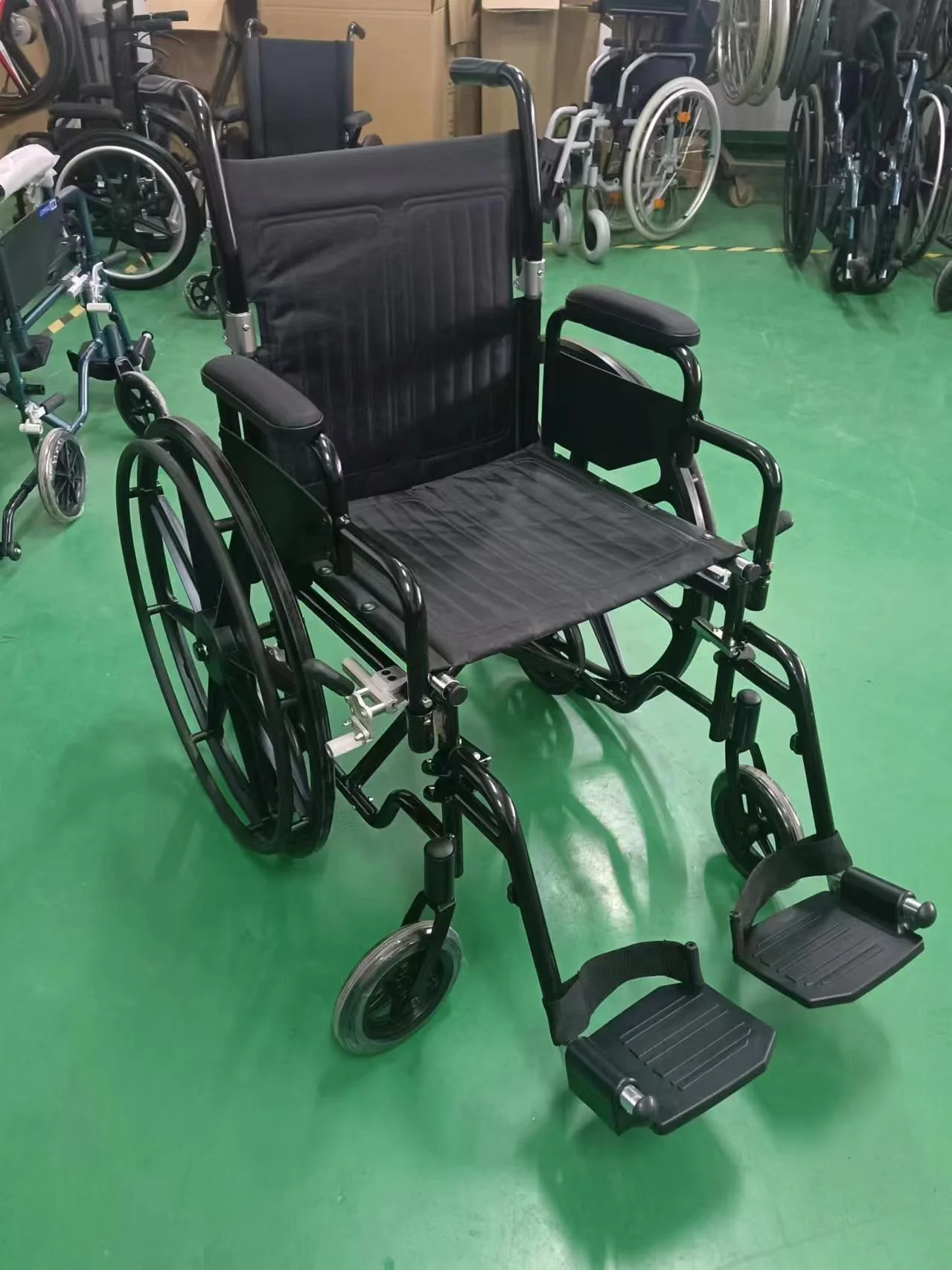 W51 High Strength, Lightweight Wheelchair/Flyweight Transport Chair Combo