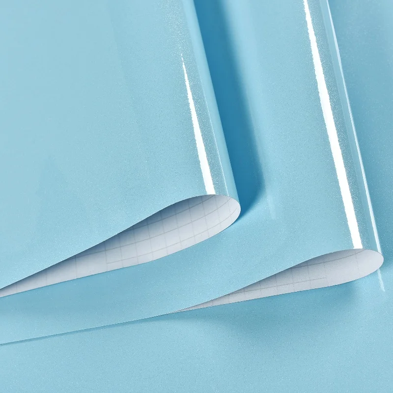 Quick Installation Abrasion Resistant Blue Moisture Proof Commercial Mould-Proof Custom Multiple Style Wallpaper For Rolls