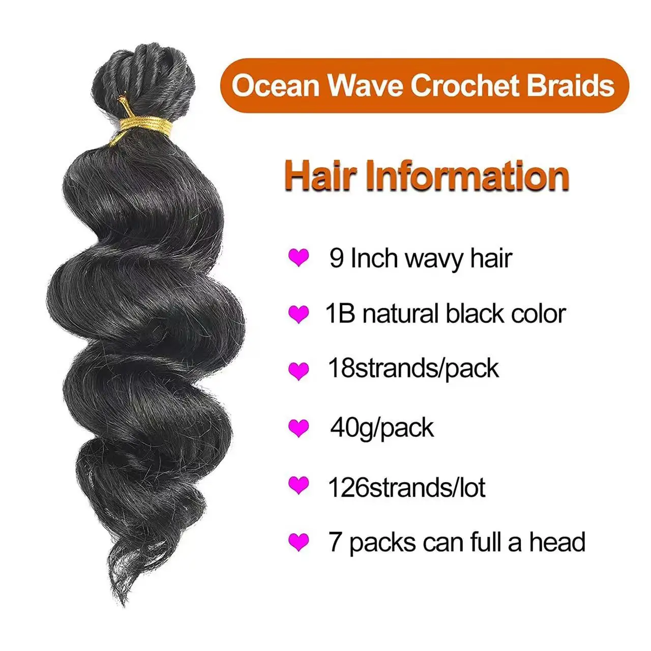 loose ocean wave curly crochet hair soft Deep Curly Twist Braids hair Extensions for white and black women
